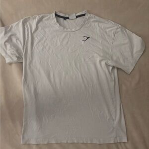 Gymshark White Short Sleeve Tee